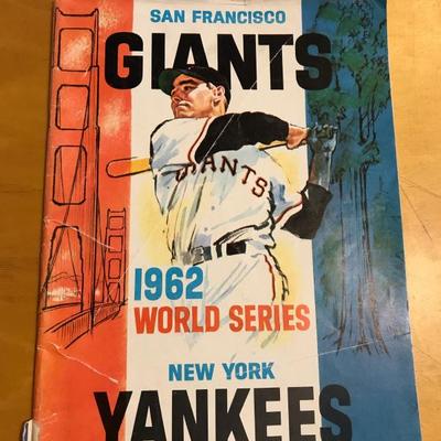 1962 World Series Giants vs Yankees [2047]