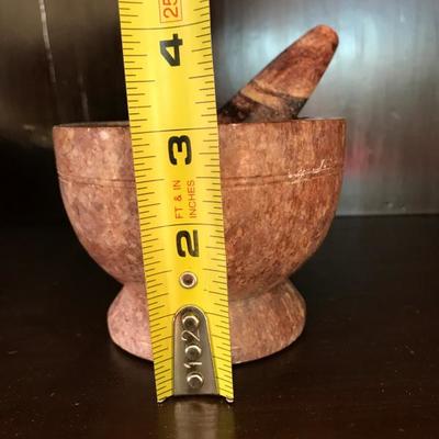 Brown Marble Mortar & Pestle [2010]