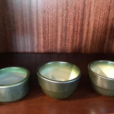 HEATH Set of 3 Bowls (Rice? Custard?) {2031]
