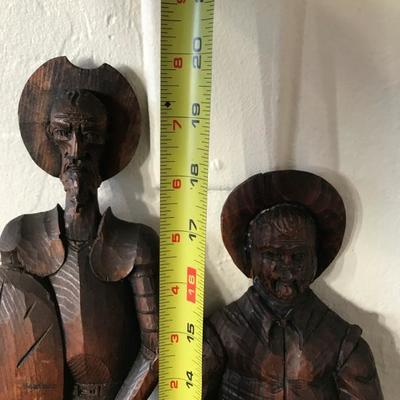 Vintage Don Quixote & Sancho Panza Spoon / Fork Figures {2022]