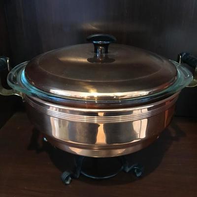 Copper Warming Hot Plate Chafing Set [2051]