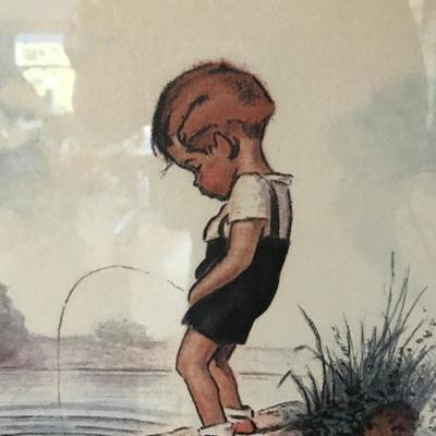 George Redon French Artist NAUGHTY CHILDREN - Boy [2023]
