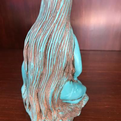 Turqoise (colored) Mermaid Figurine [2064]