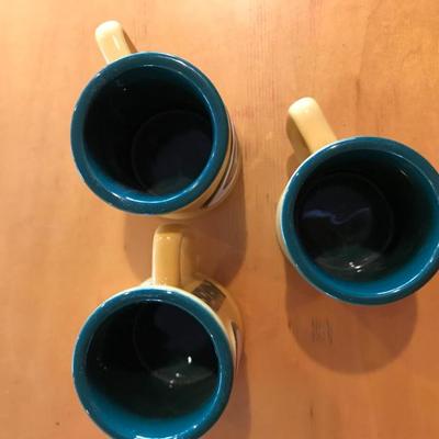 Set of 3 Green Bay Packers Mini Mugs / Shot Glass [2055]