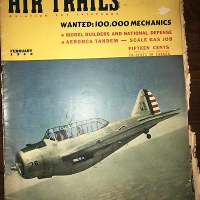 Air Trails-Feb 1942