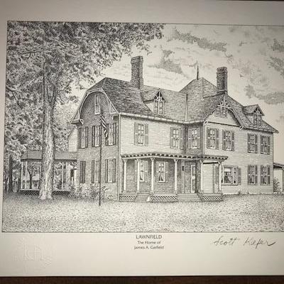 Set of 3 Signed Scott Kiefer Prints