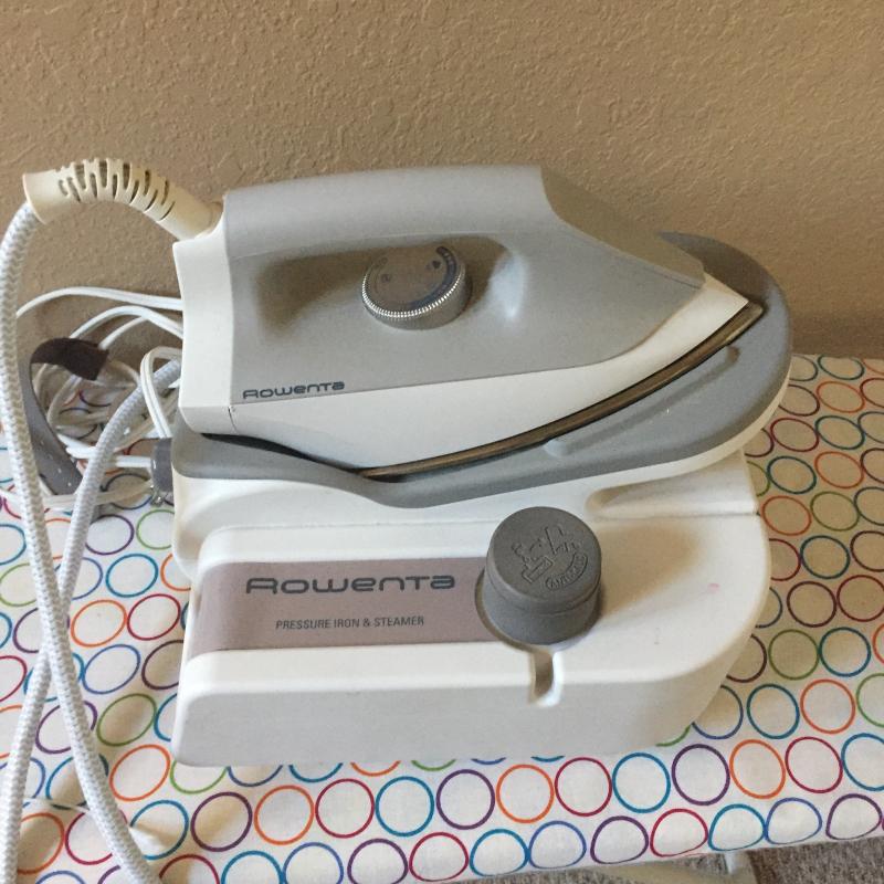 Lot 2 Rowenta Pressure Iron & Steamer and More