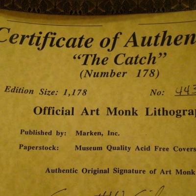 Art Monk Lithograph 