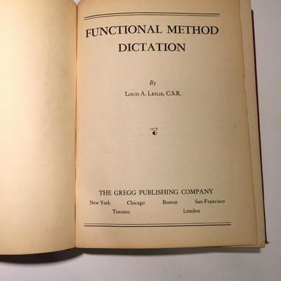 Functional Method Dictation