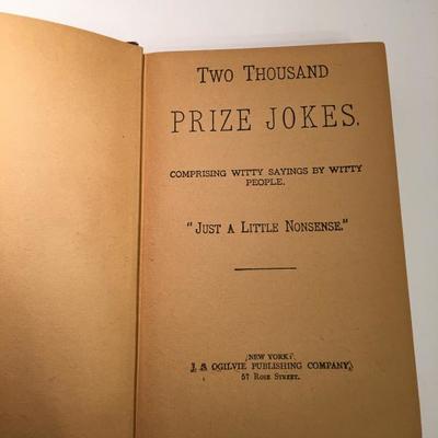 2000 Prize Winning Jokes- Brighten Edition