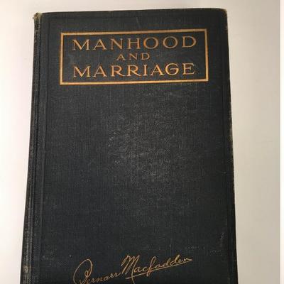 Manhood and Marriage
