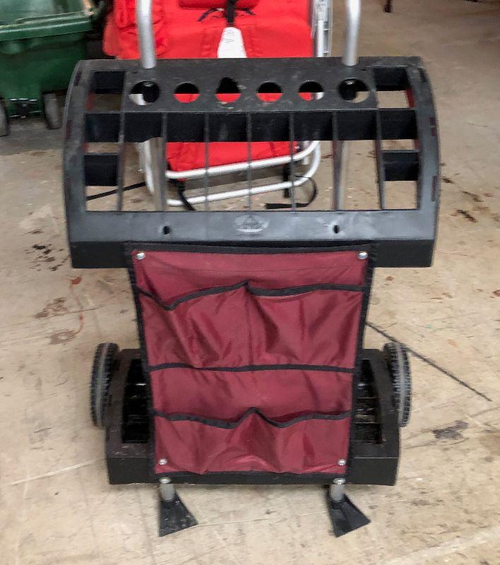 VERTEX GARDEN UTILITY CART/TOOL HOLDER