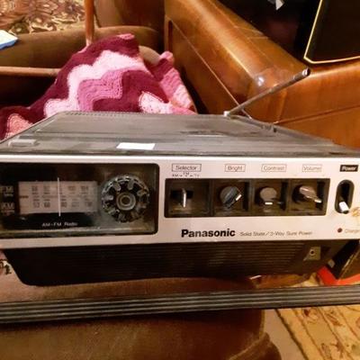 Panasonic Portable AM/FM Television