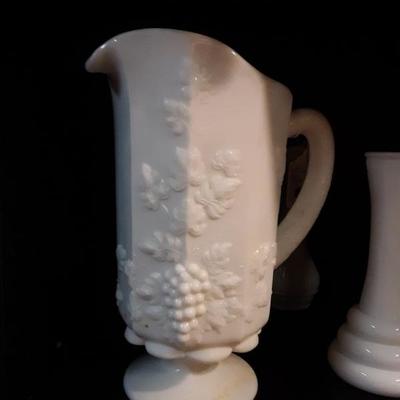 Milk Glass pitcher