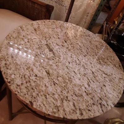 Granite Side Table