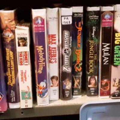 Lot of VHS                          