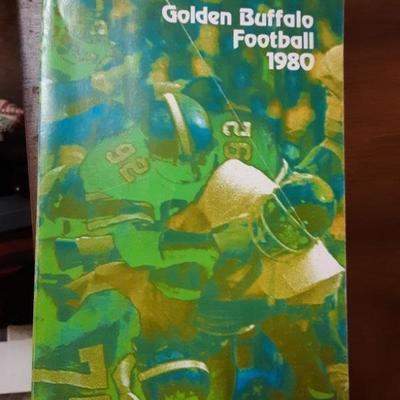 Golden Buffalo football booklet