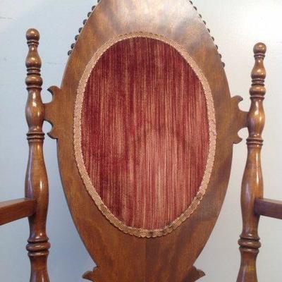 Antique Oak Rocking Chair 40 x 23