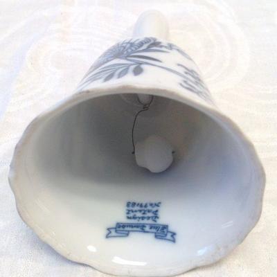 Blue Danube House Bell 6 Inches H