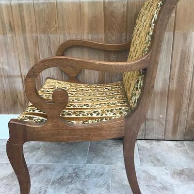 Antique Arm Chair 42 H X 35 W