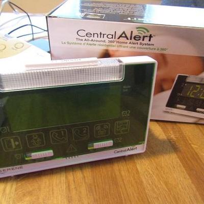 Hearing Impaired Central Alert, Doorbell, Bed Shaker, and Captioned Telephone