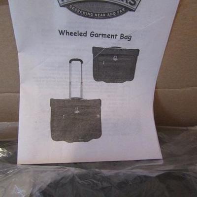 WT Traders New in Box Wheeled  Garment Bag