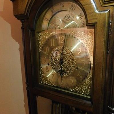 Howard Miller Long Case Grandfather Clock 