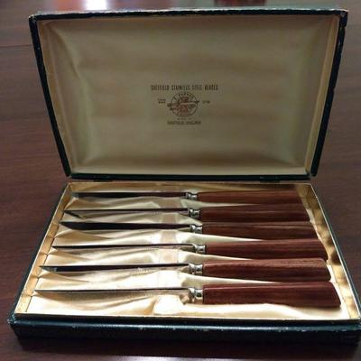 E. Parker & Sons Sheffield, England Stainless Cutlery Set