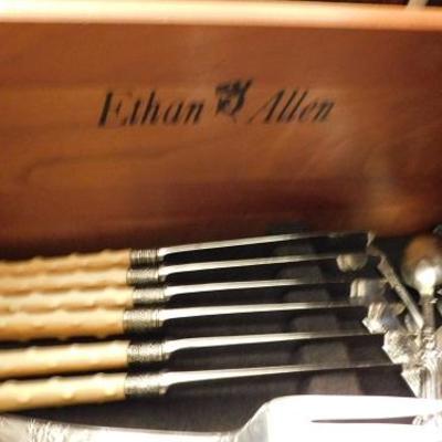 Ethan Allen China Hutch 41