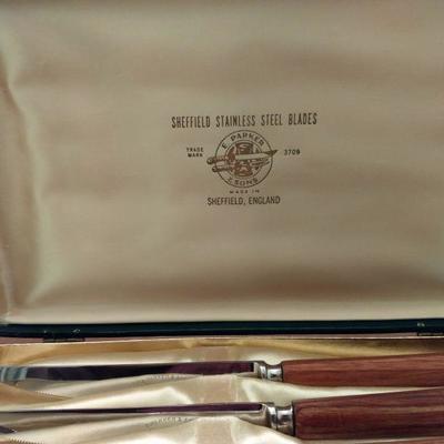 E. Parker & Sons Sheffield, England Stainless Cutlery Set