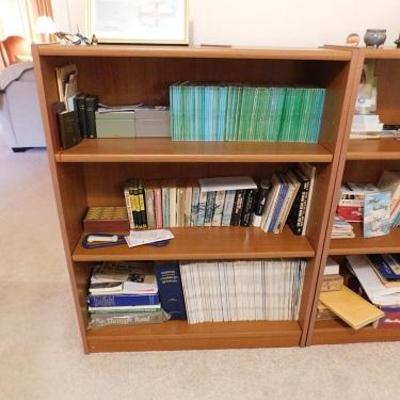 Item One of Two Wood Book Case (No Contents)  36