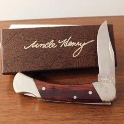 Uncle Henry USA Made 'Schrade Single Lock Blade Knife