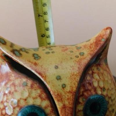 Pottery Owl Lamp 7