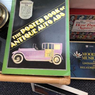 The Poster Book of Antique Auto Ads