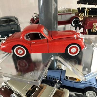 8 model antique cars