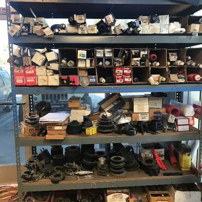 Selection of used auto parts
