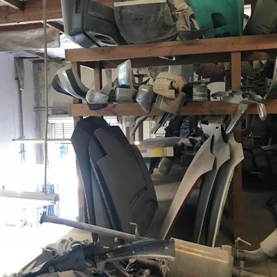 430 Ferrari hoods, Jeep hoods, bumpers, Honda bumper