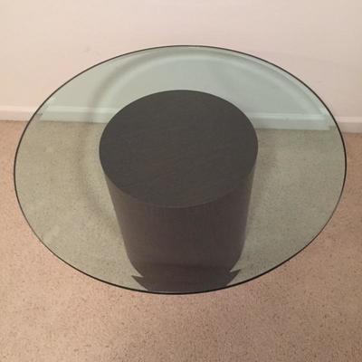 Lot 27 - Glass Topped Table 