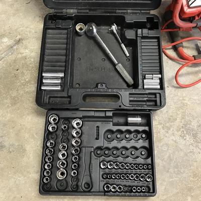 Lot 43 - Craftsman Socket Case, Proto Tools and Power Light