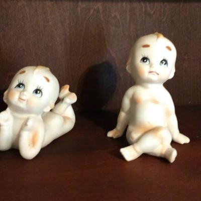 Set of Three NAPCO Piano Babies Including the Larger as a Coin Bank