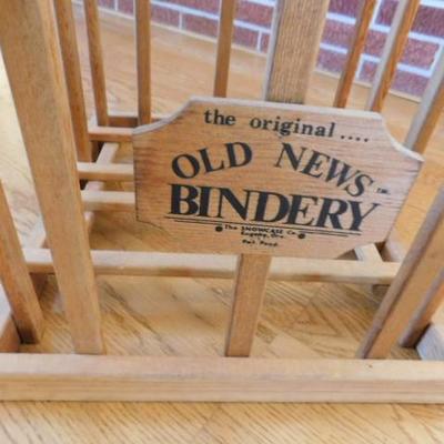 Original Old News Bindery Box 19