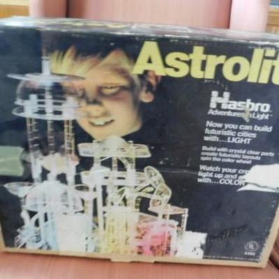 Vintage Hasbro Astrolite Building Set in Original Box