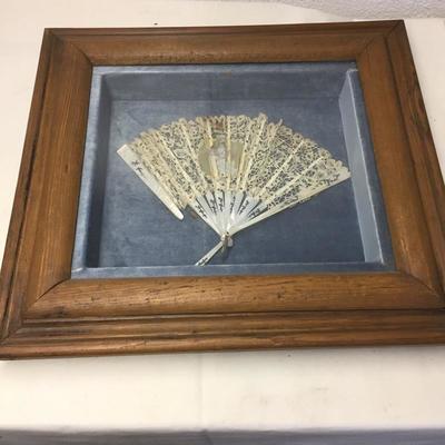 Lot 114 - Pair of Asian Style Folding Fans