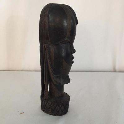 Lot 25 - Carved Wooden Face Sculptures