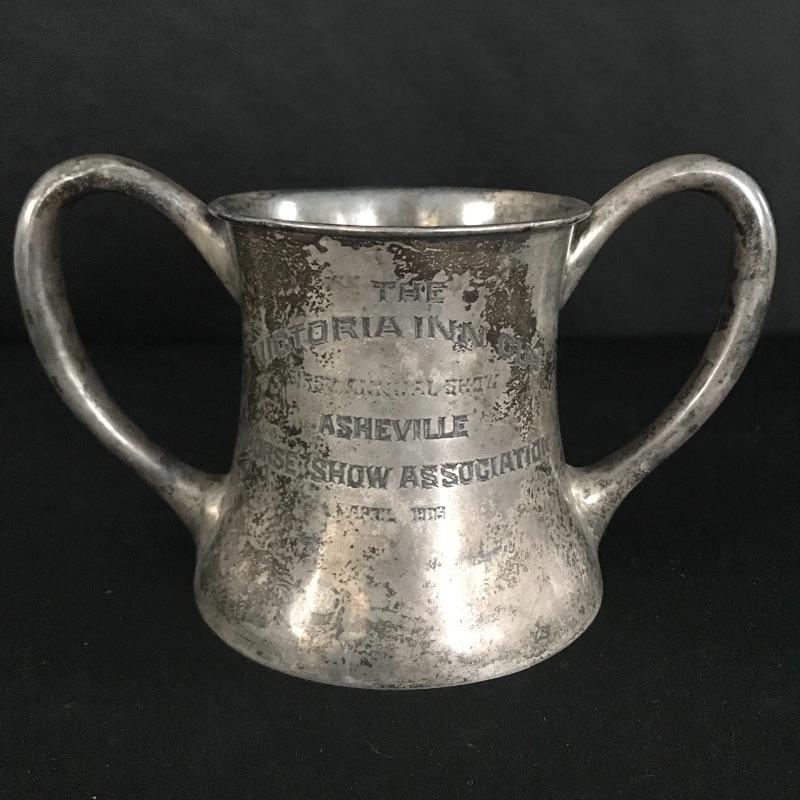 Lot 213 Sterling Horse Show Trophy