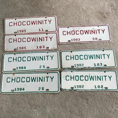 Lot 92 - Vintage and Newer License Plates