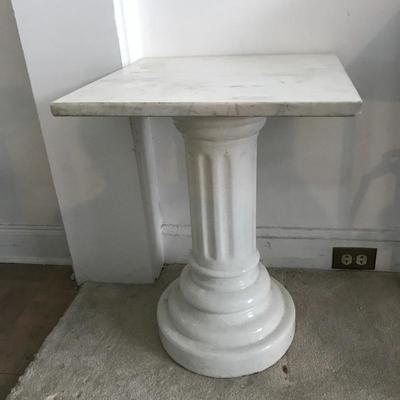 Lot 51 - Marble Top Table