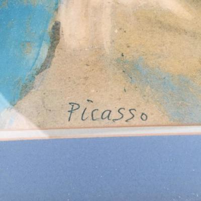Lot 1 - Picasso Framed Print
