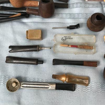 Lot 38 - Pipes and Smoking Accessories 