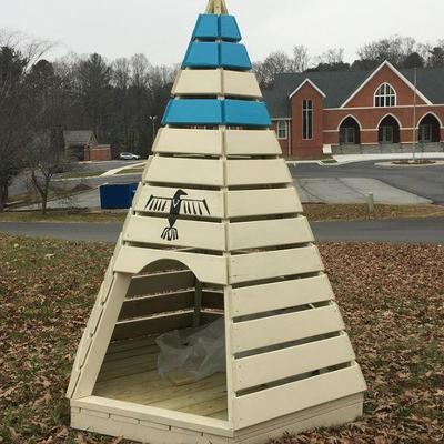 Teepee by Phillip Trees & Fletcher Feed & Seed  & Jennings Builders Supply